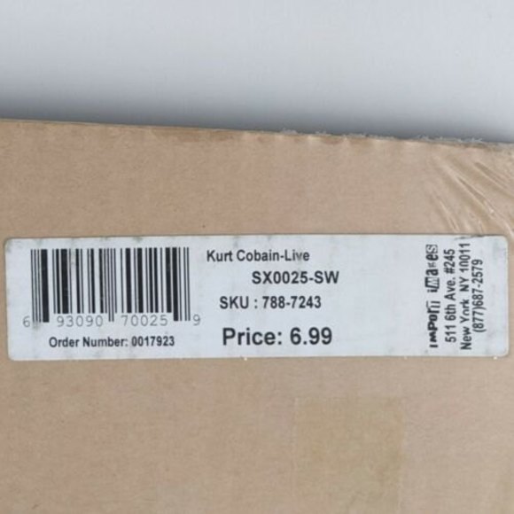 Kurt Cobain Live With Guitar Poster 16x20 Nirvana 2003 Pyramid Photo by Ed Sirrs - Picture 8 of 9